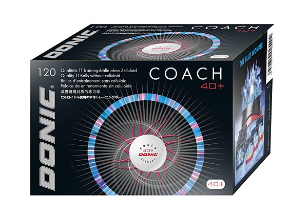 Donic Ball Coach 40+ weiß 120